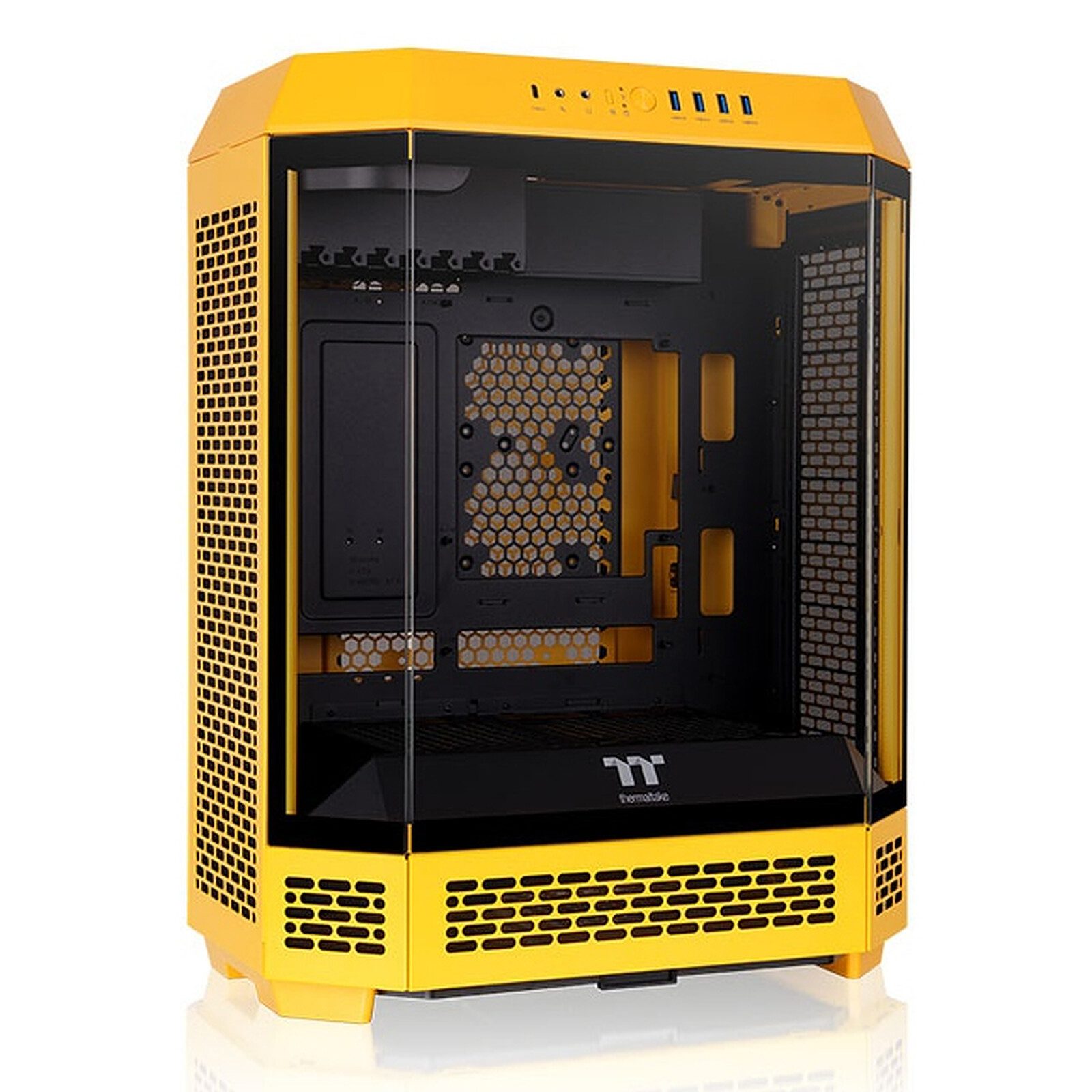 Thermaltake The Tower 600 – Jaune 2 boitier pc Thermaltake