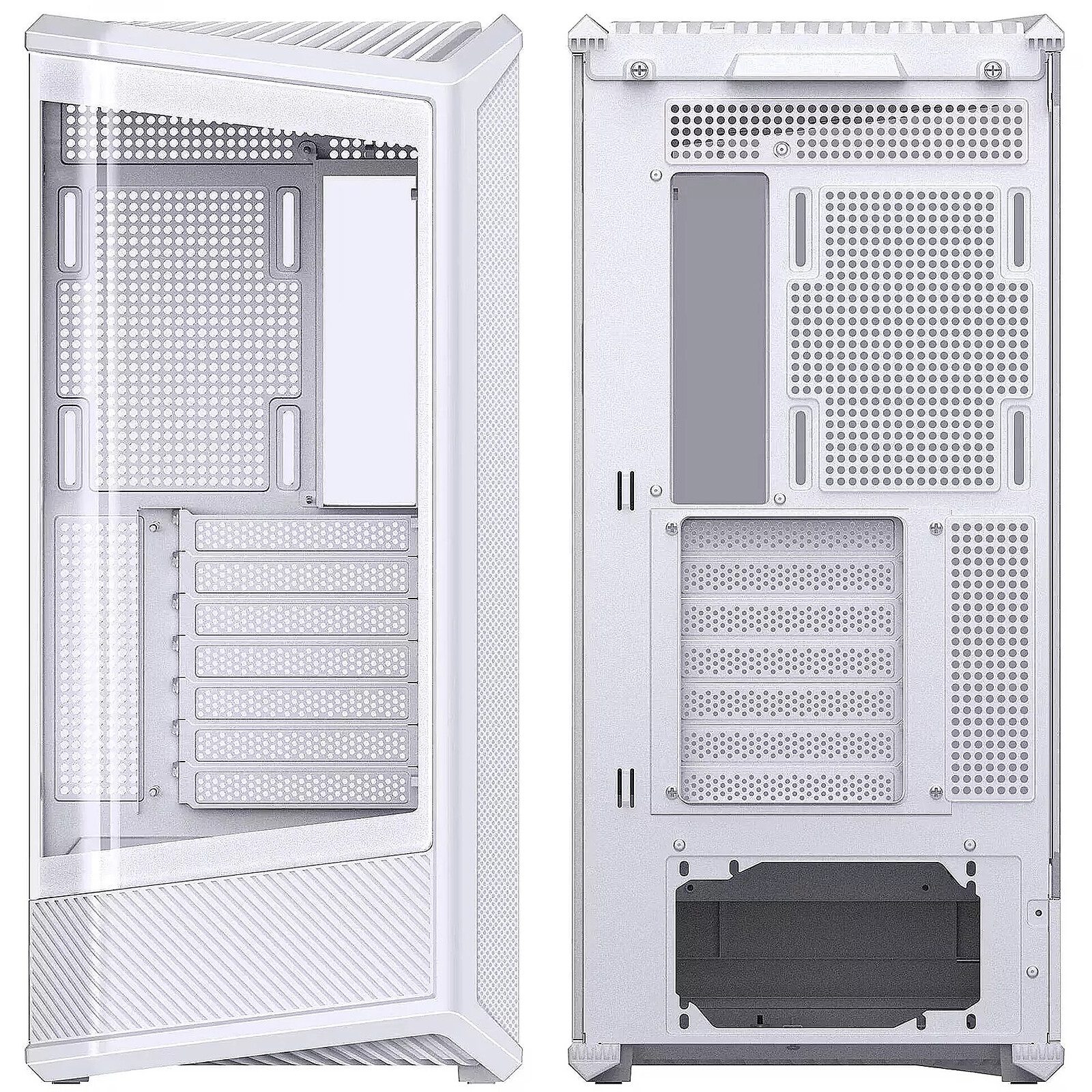 Jonsbo D400 Blanc 5 tour pc Jonsbo
