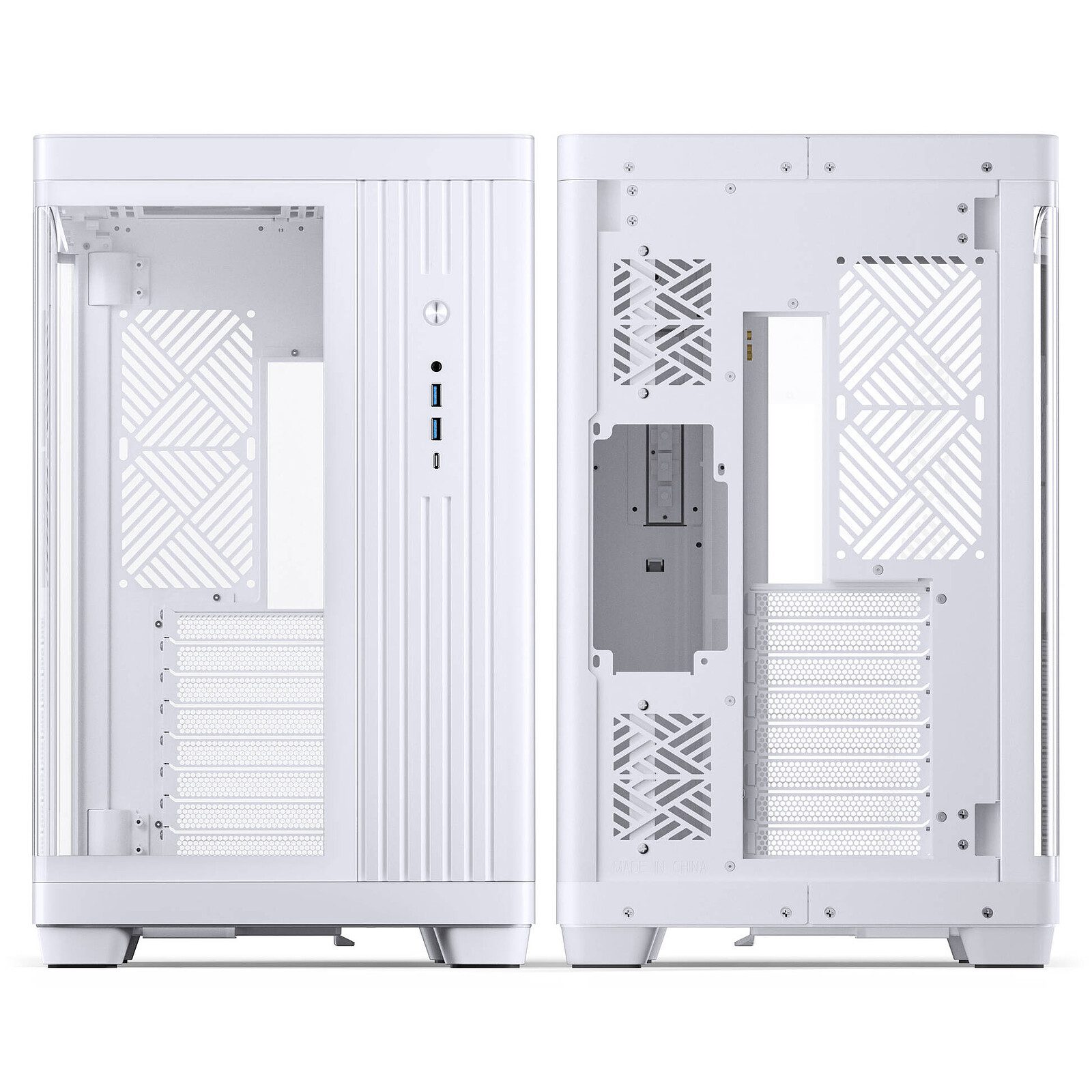 Jonsbo TK-4 Blanc 5 tour pc Jonsbo
