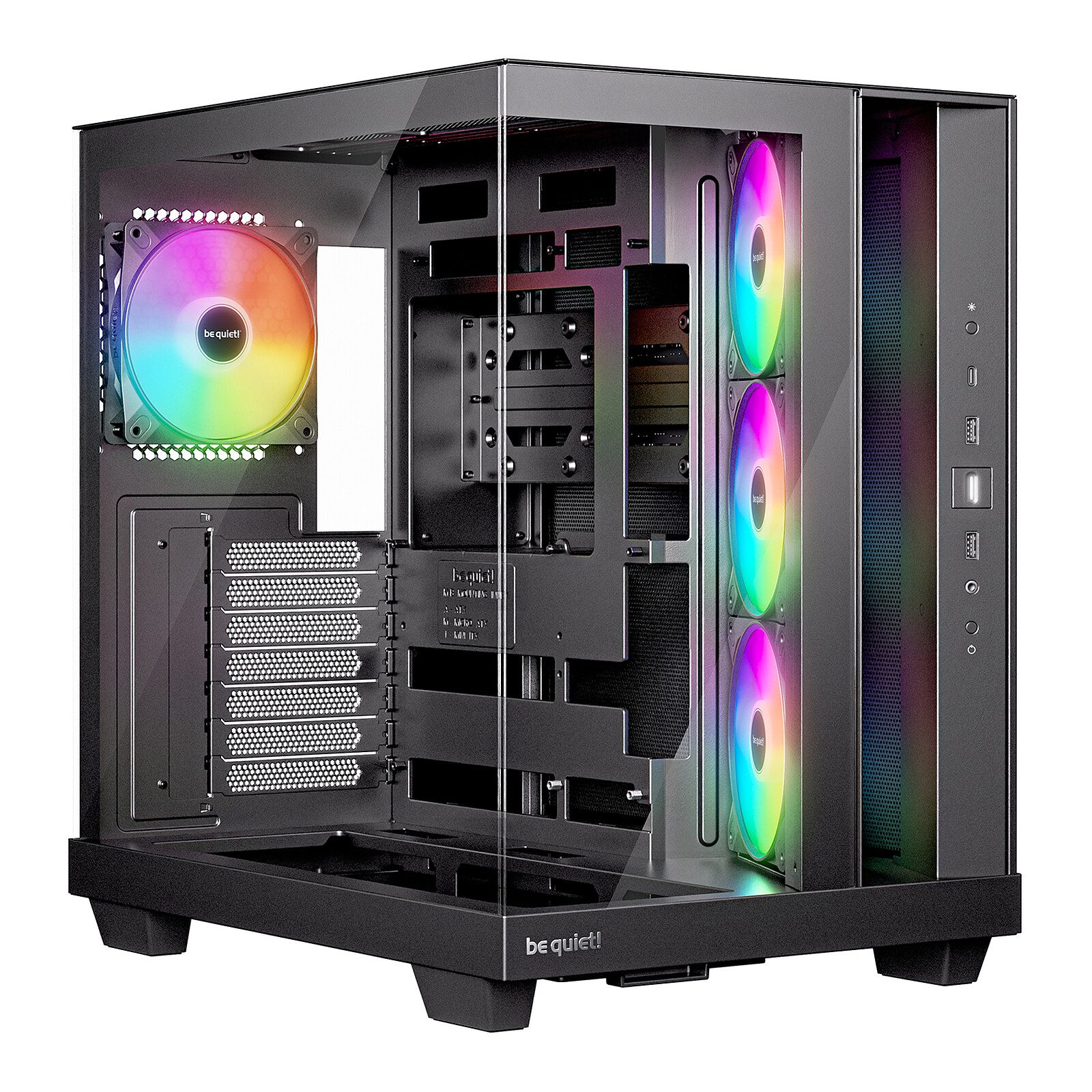 be quiet! Light Base 500 LX (Noir) 1 tour pc be quiet!