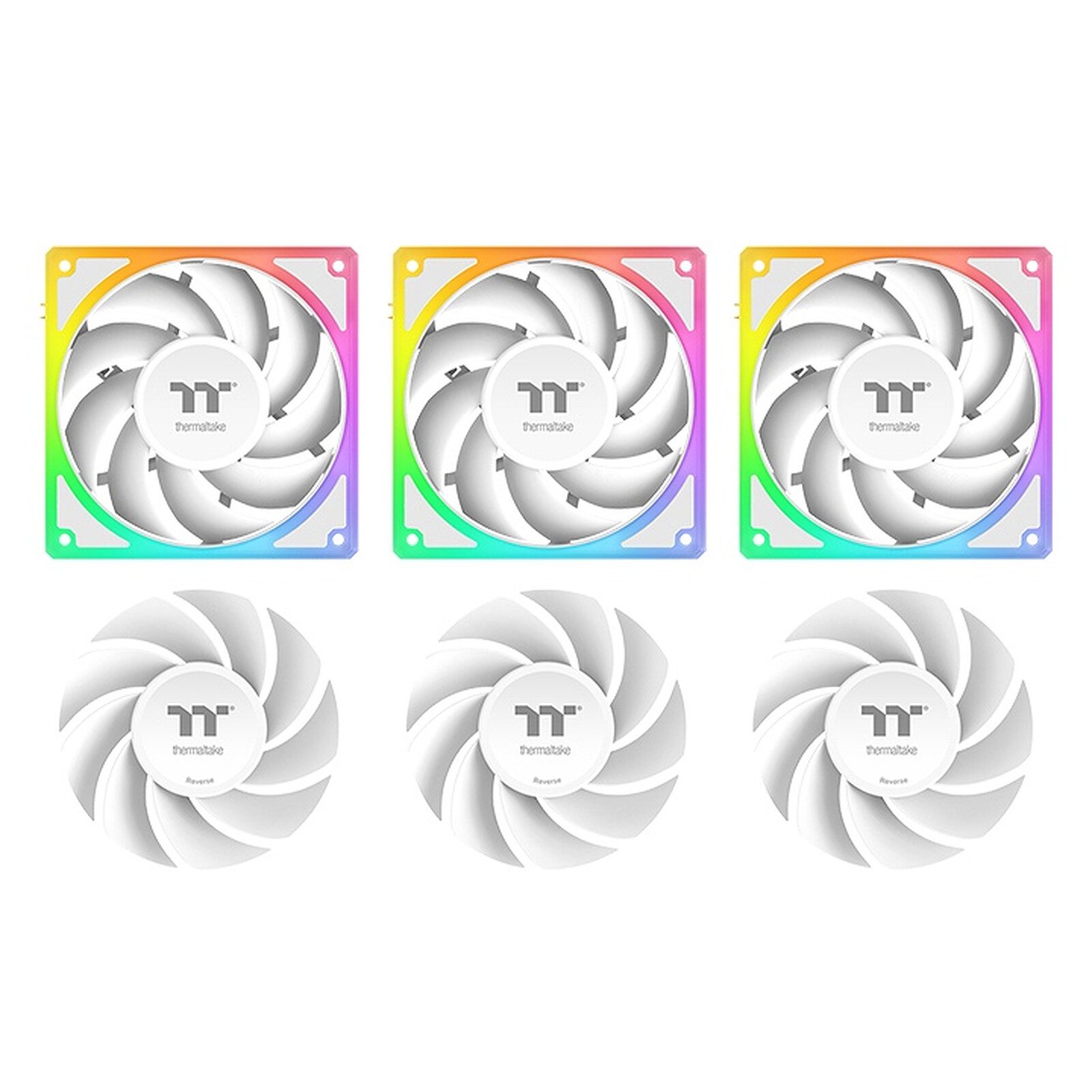 Thermaltake MAGCurve 360 Ultra ARGB Sync (blanc) 4 Thermaltake watercooling Radiateur 360 mm