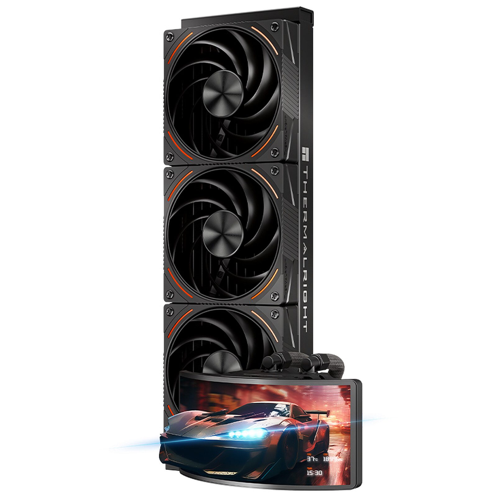 Thermalright Rainbow Vision 360 Turbo ARGB - Noir 1 Thermalright watercooling Radiateur 360 mm