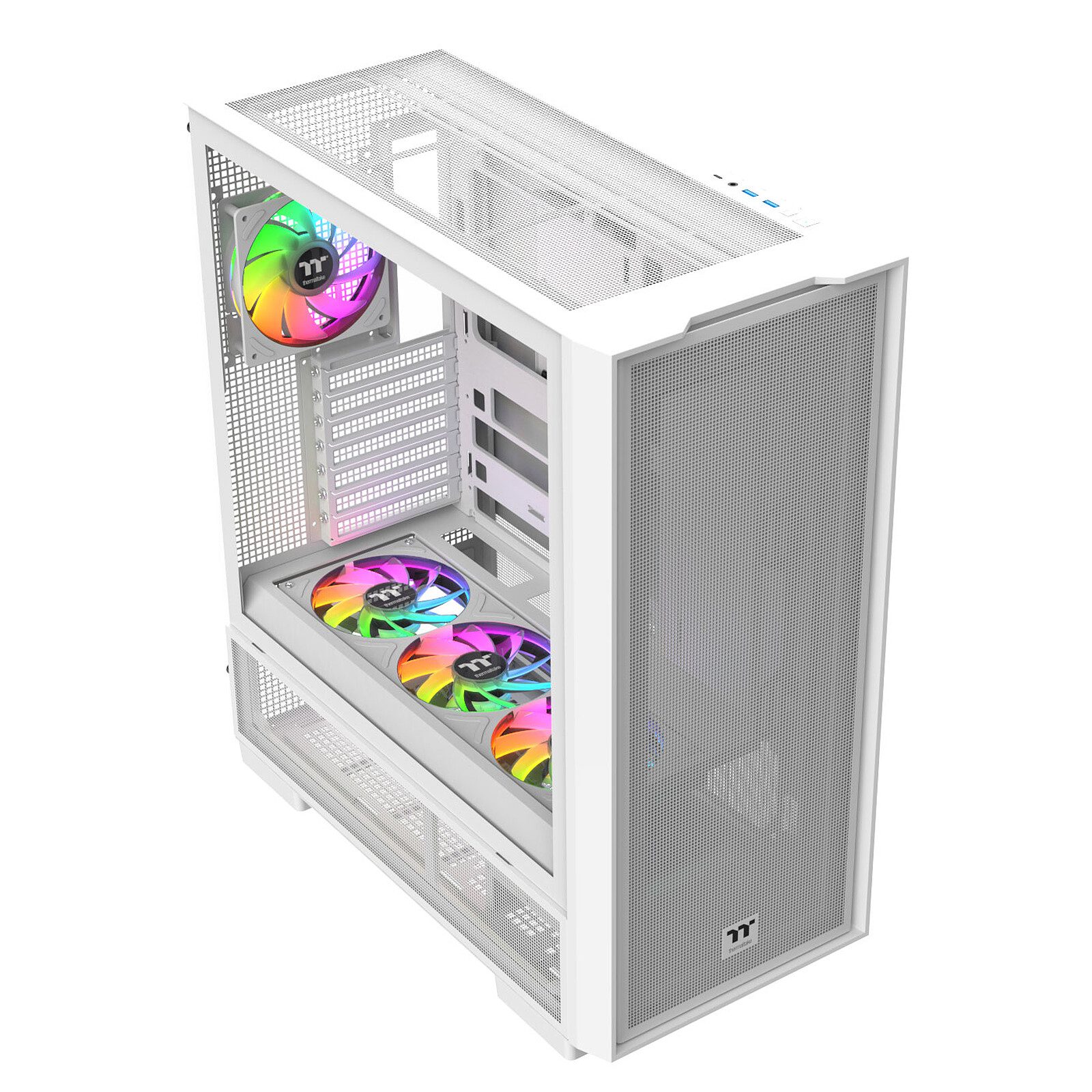 Thermaltake S380 TG ARGB (Blanc) 1 tour pc Thermaltake