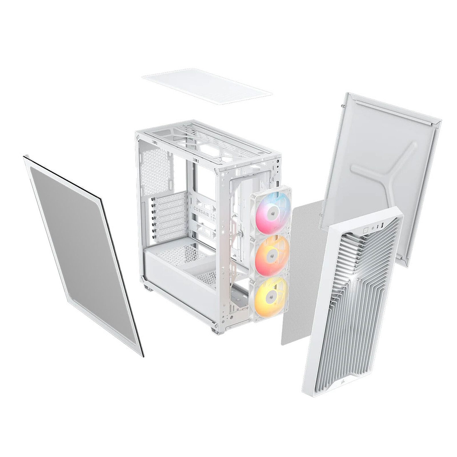 Corsair 3200D RS ARGB (Blanc) 3 tour pc Corsair