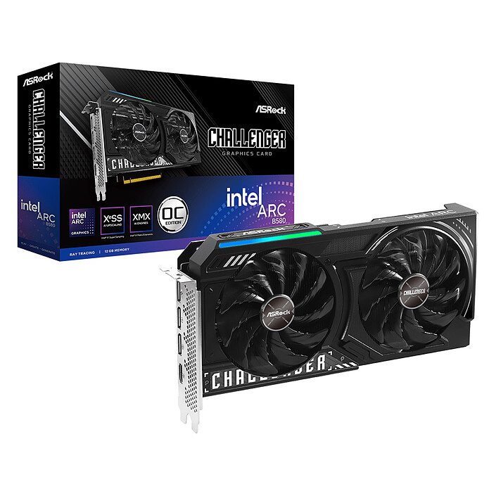 ASRock Intel Arc B580 Challenger 12GB OC 1 ASRock Intel Arc B580
