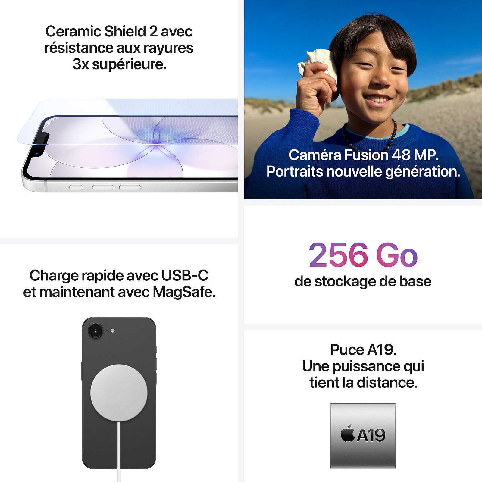 Apple iPhone 17e 512 Go Blanc 3 laptop gamer Apple