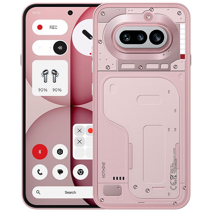 Nothing Phone (4a) Rose (12 Go / 256 Go) 1 Pc portable Nothing