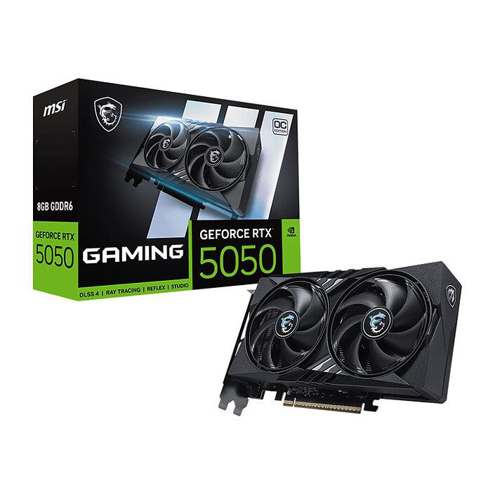 MSI GeForce RTX 5050 8G GAMING OC 1 MSI NVIDIA GeForce RTX 5050