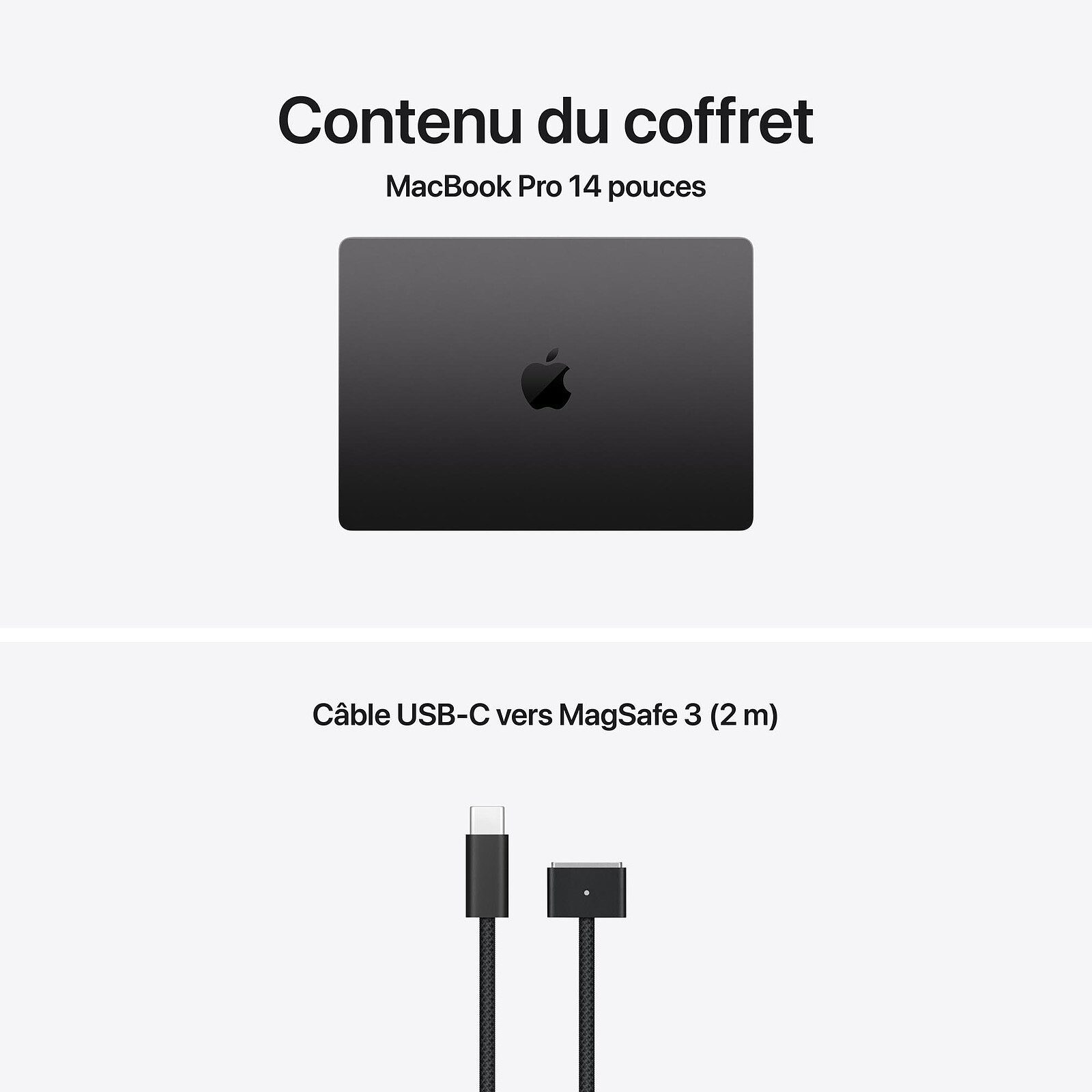 Apple MacBook Pro M5 14″ Noir sidéral 16 Go/512 Go (MDE04FN/A) 5 laptop Apple 16 Go
