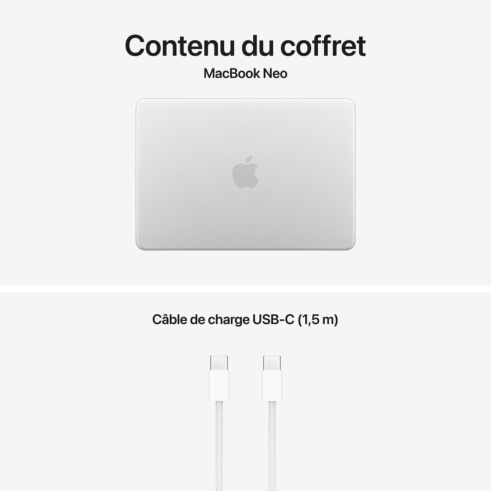 Apple MacBook Neo (2026) Argent 8 Go/256 Go (MHFA4FN/A) 5 laptop Apple 8 Go