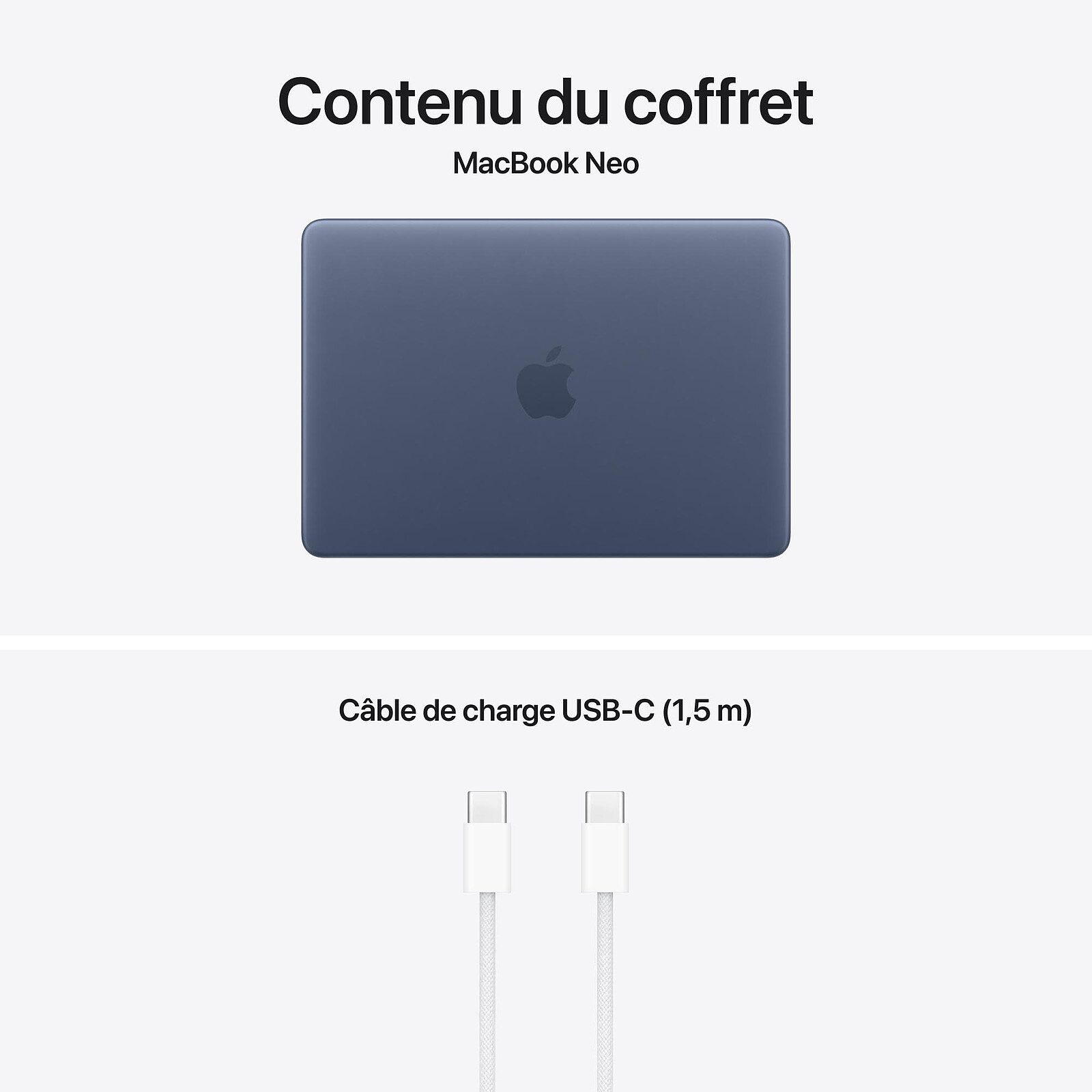 Apple MacBook Neo (2026) Indigo 8 Go/256 Go (MHFF4FN/A) 5 laptop Apple 8 Go