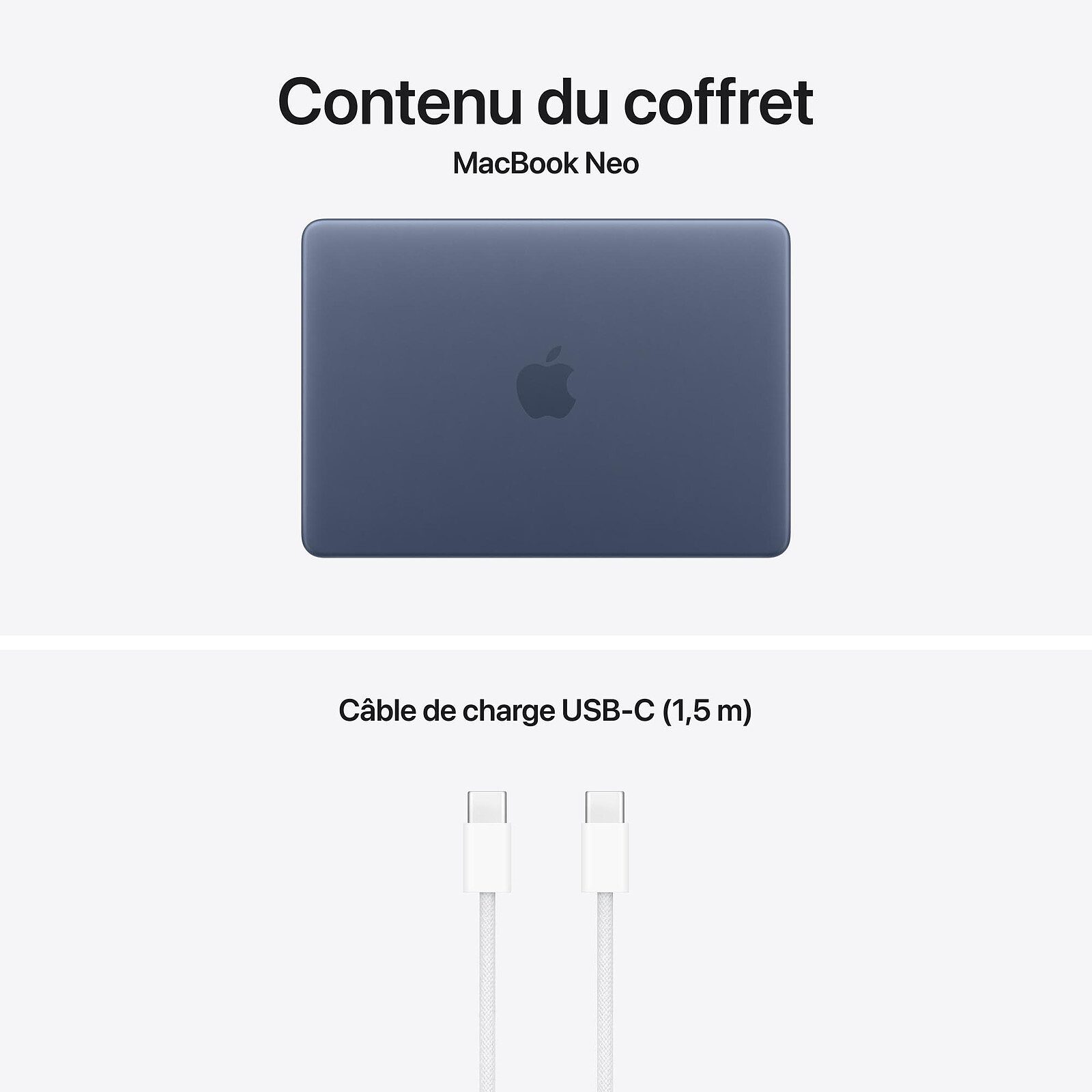 Apple MacBook Neo avec Touch ID (2026) Indigo 8 Go/512 Go (MHFG4FN/A) 5 laptop Apple 8 Go