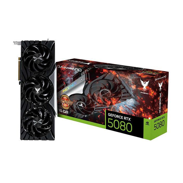 Gainward GeForce RTX 5080 Phoenix GS V1 1 Gainward NVIDIA GeForce RTX 5080